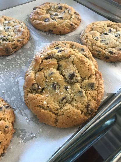 Bootlegger's Bliss Sea Salt Chocolate Chip Cookies