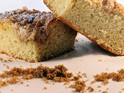 Speakeasy Coffee Crumble Cake