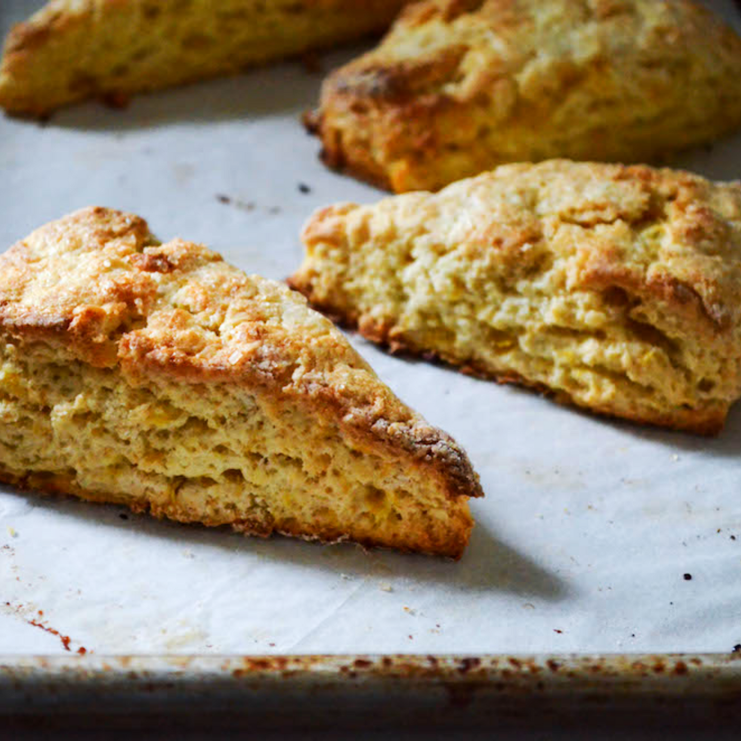 Peach Picker’s Scone