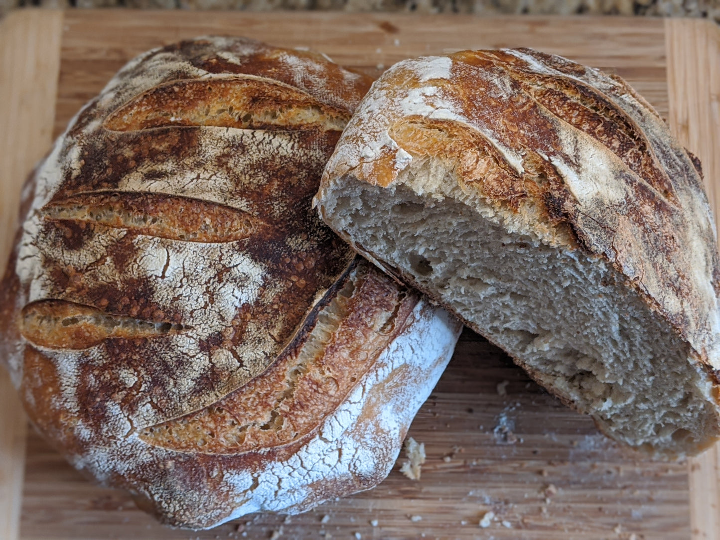 Bootleg Lemon Rosemary Sourdough Boule