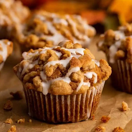 Peach Streusel Sting Muffin